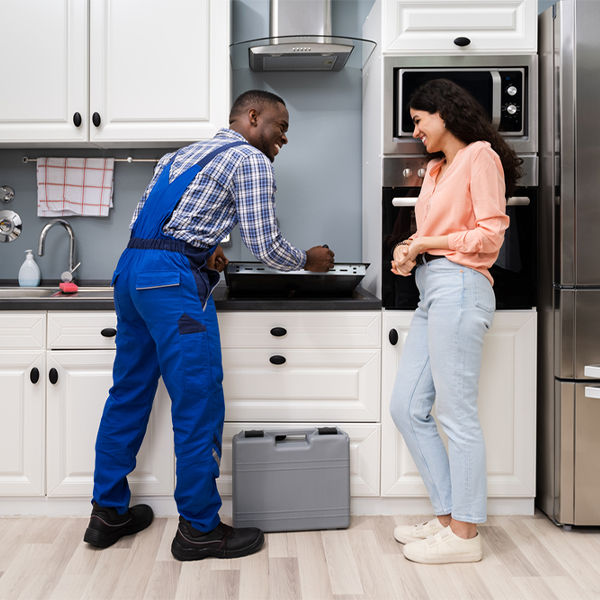 can you provide an estimate for cooktop repair before beginning any work in Belle Haven Virginia